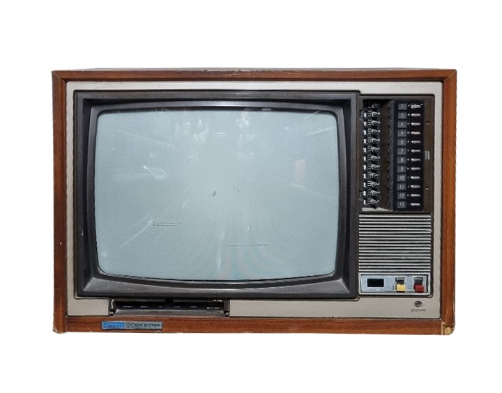 195-1b39. 82년식 금성TV - 작동 X