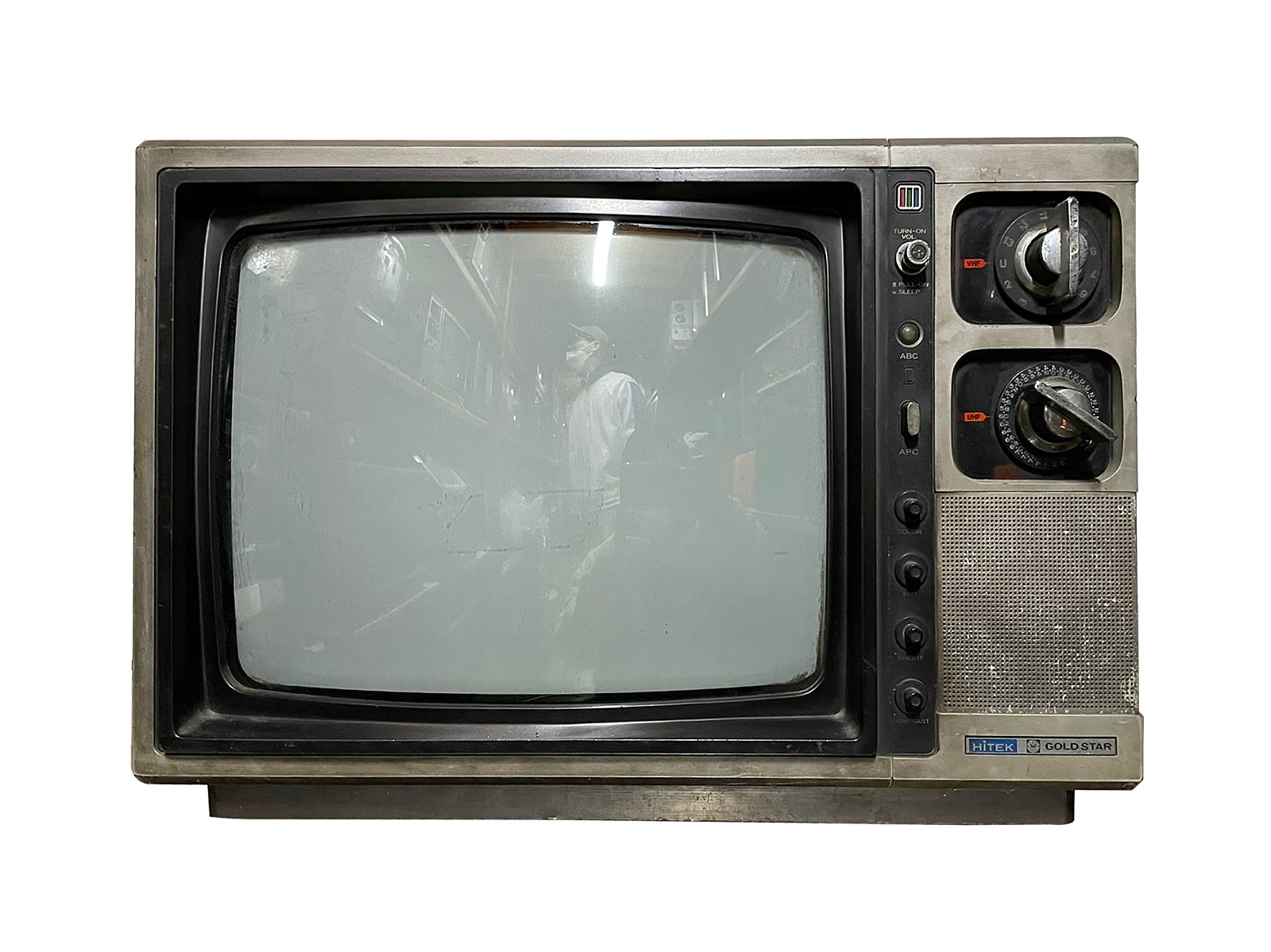 169-1b8. 84년식 금성TV - 작동 X