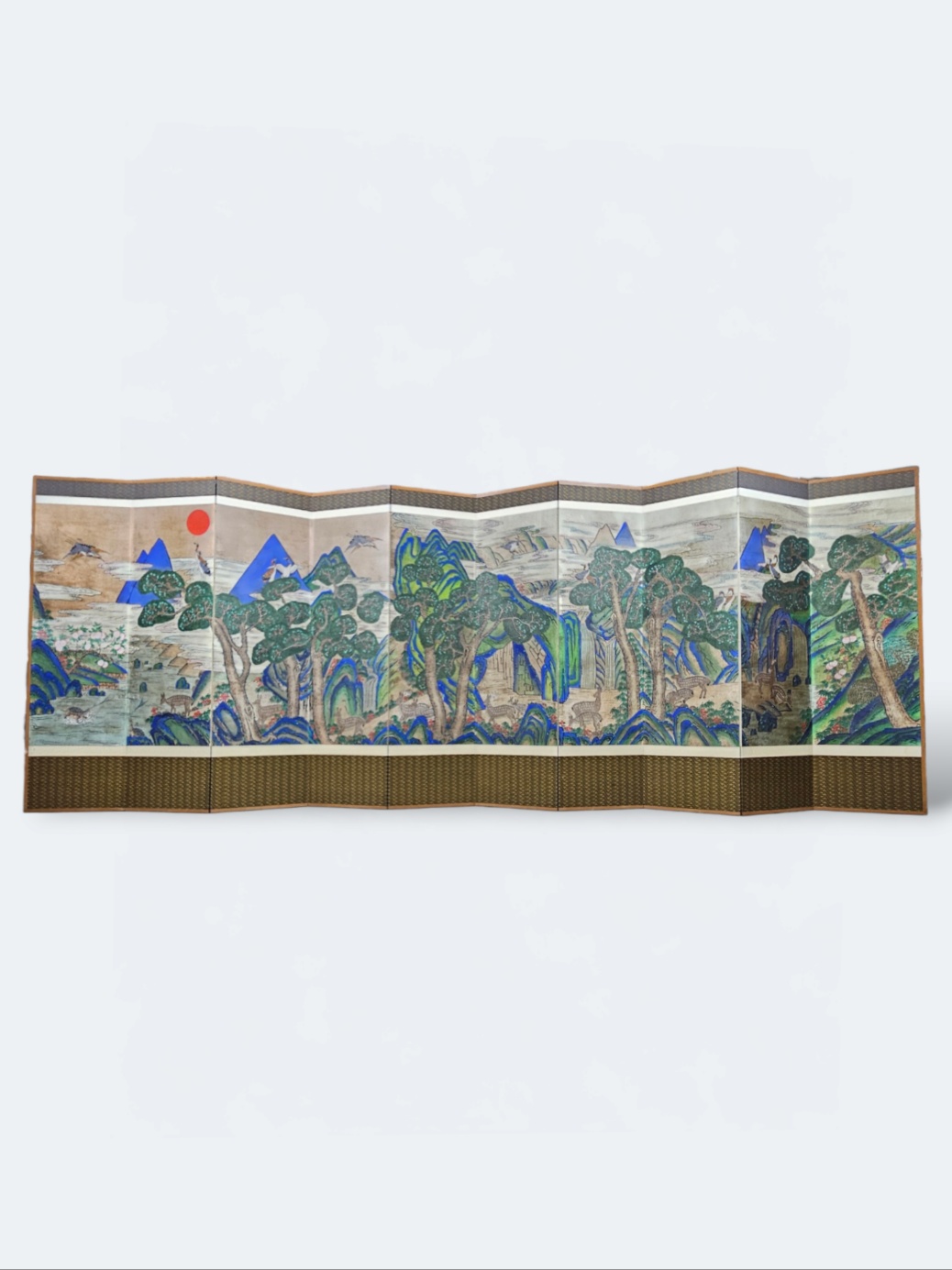 1821-6. 병풍(십장생)