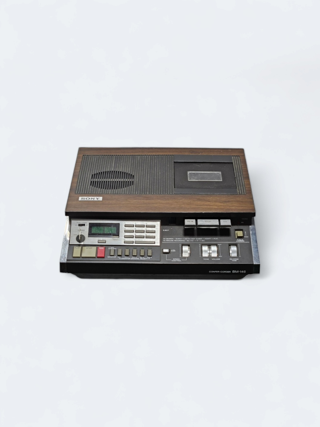 1976-B. 옛날 카세트(소니, 녹음기)