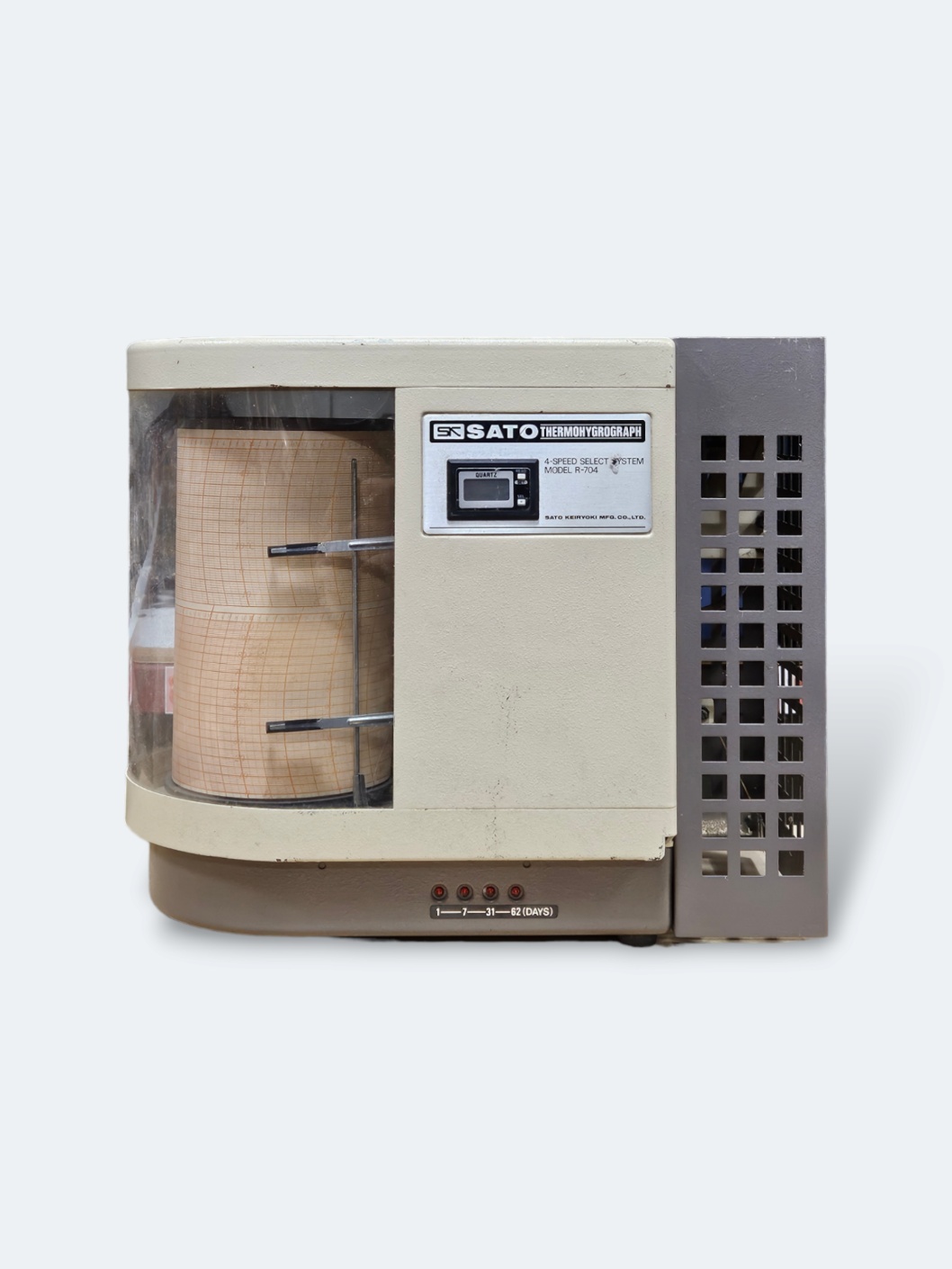 2148-B. 옛날 자기온습도기록계(SATO,사토)
