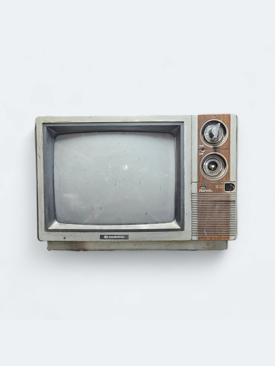 2461-1a19. 옛날 TV(테레비, 티비)(대우)