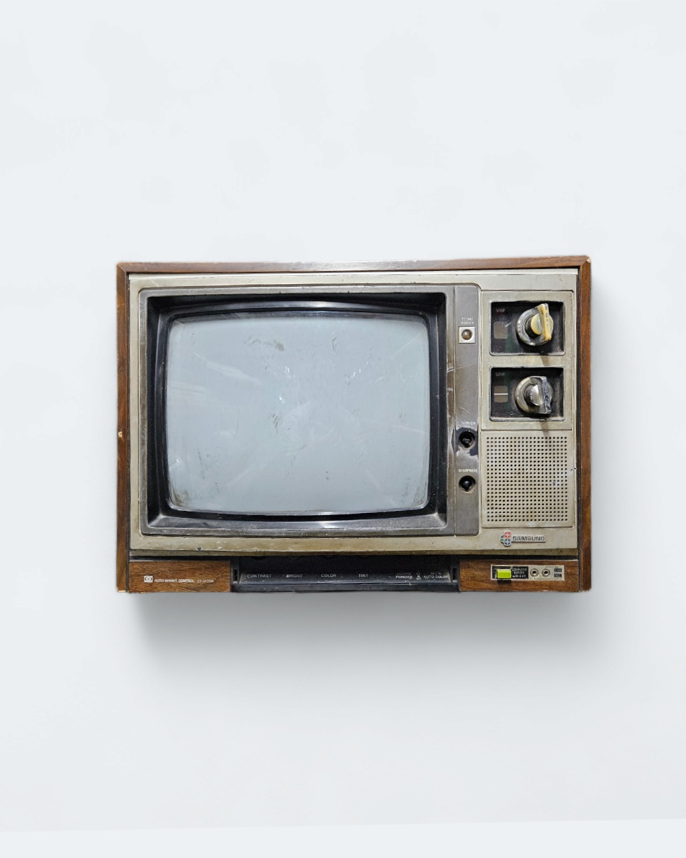 2465-1a23. 옛날 TV(테레비, 티비)(삼성)