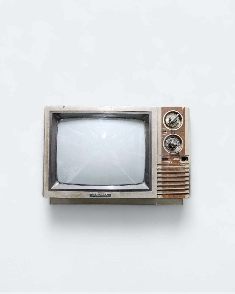 2467-1a25. 옛날 TV(테레비, 티비)(대우)