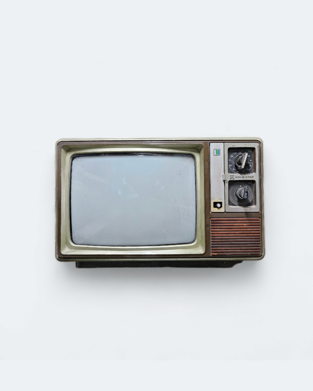 2476-1a34. 옛날 TV(테레비, 티비)(금성,GOLD STAR)