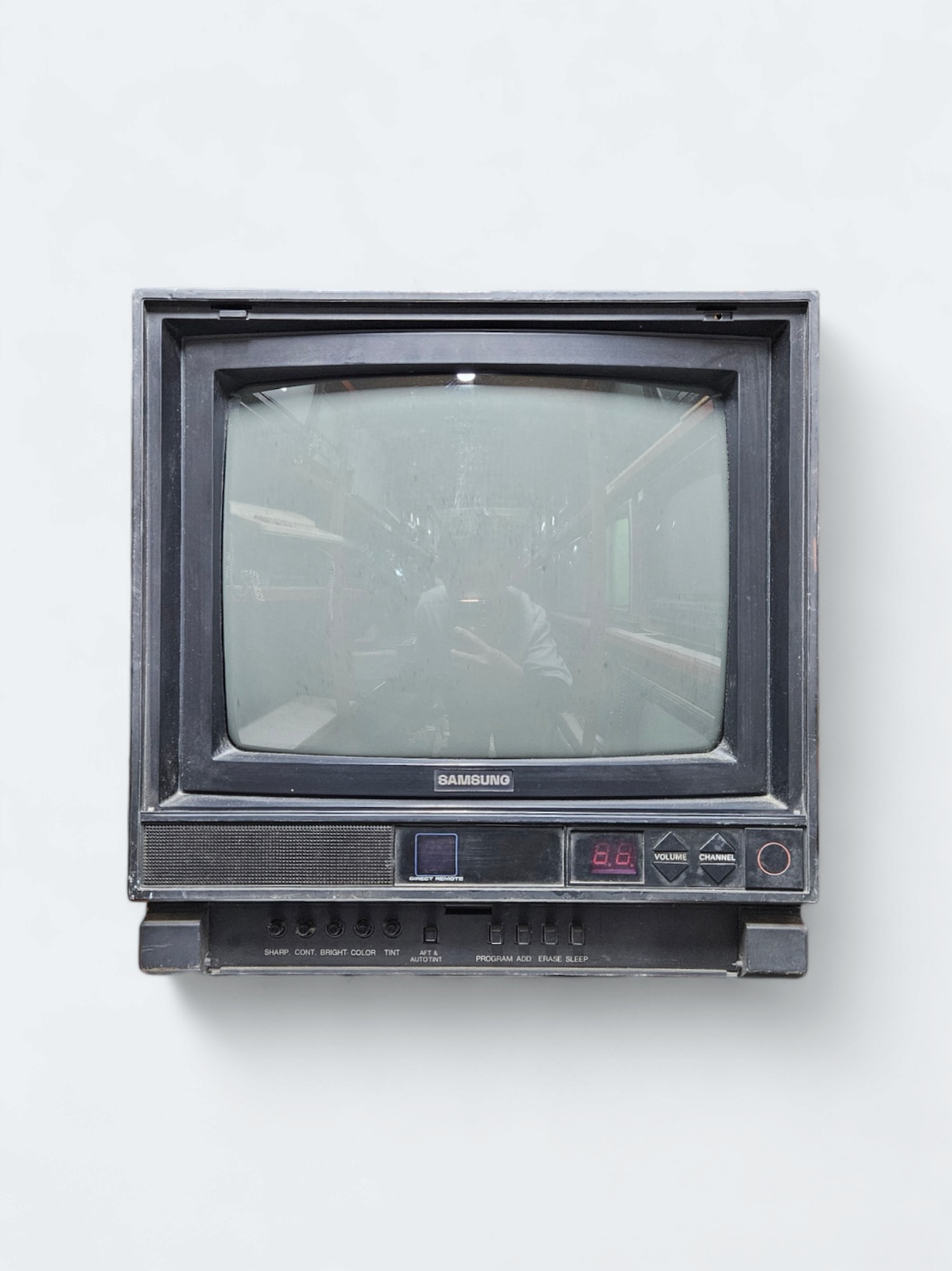 2481-1a39. 옛날 TV(테레비, 티비)(삼성)