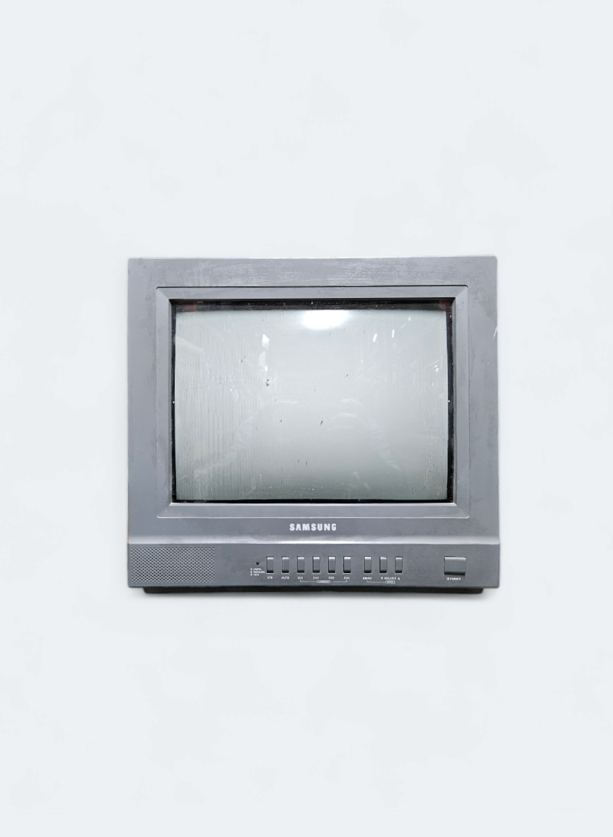 2448-1a4. 옛날 TV(테레비, 티비)(삼성)