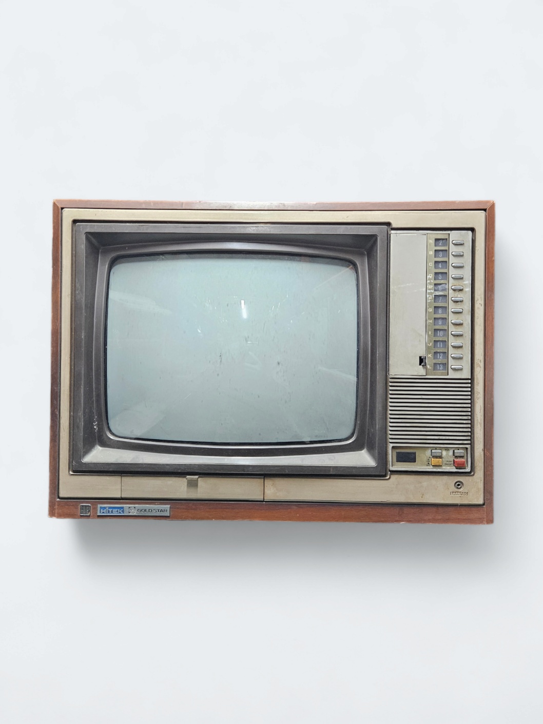 2487-1b19. 옛날 TV(테레비, 티비)(금성,GOLD STAR)